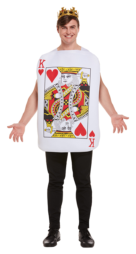 King Of Hearts Playing Card Adults Costume Letter C Costume Ideas